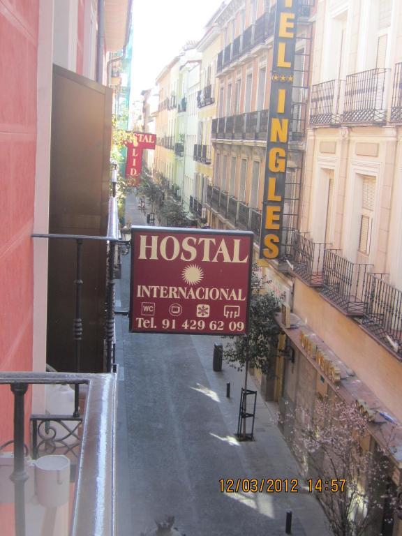 Hostal Internacional Madrid Eksteriør billede